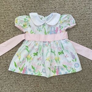 Beautiful Beaufort Bonnet Company Floral Dress Size 6-12M